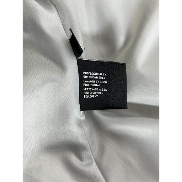 Nine West Wool Blend Blazer Peacoat Longline Women 4 Business Casual Preppy Twee - Picture 8 of 12